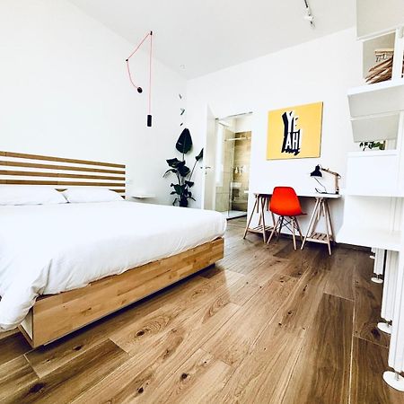 스칸디치 M4 White Monolocale Moderno E Funzionale 아파트 외부 사진